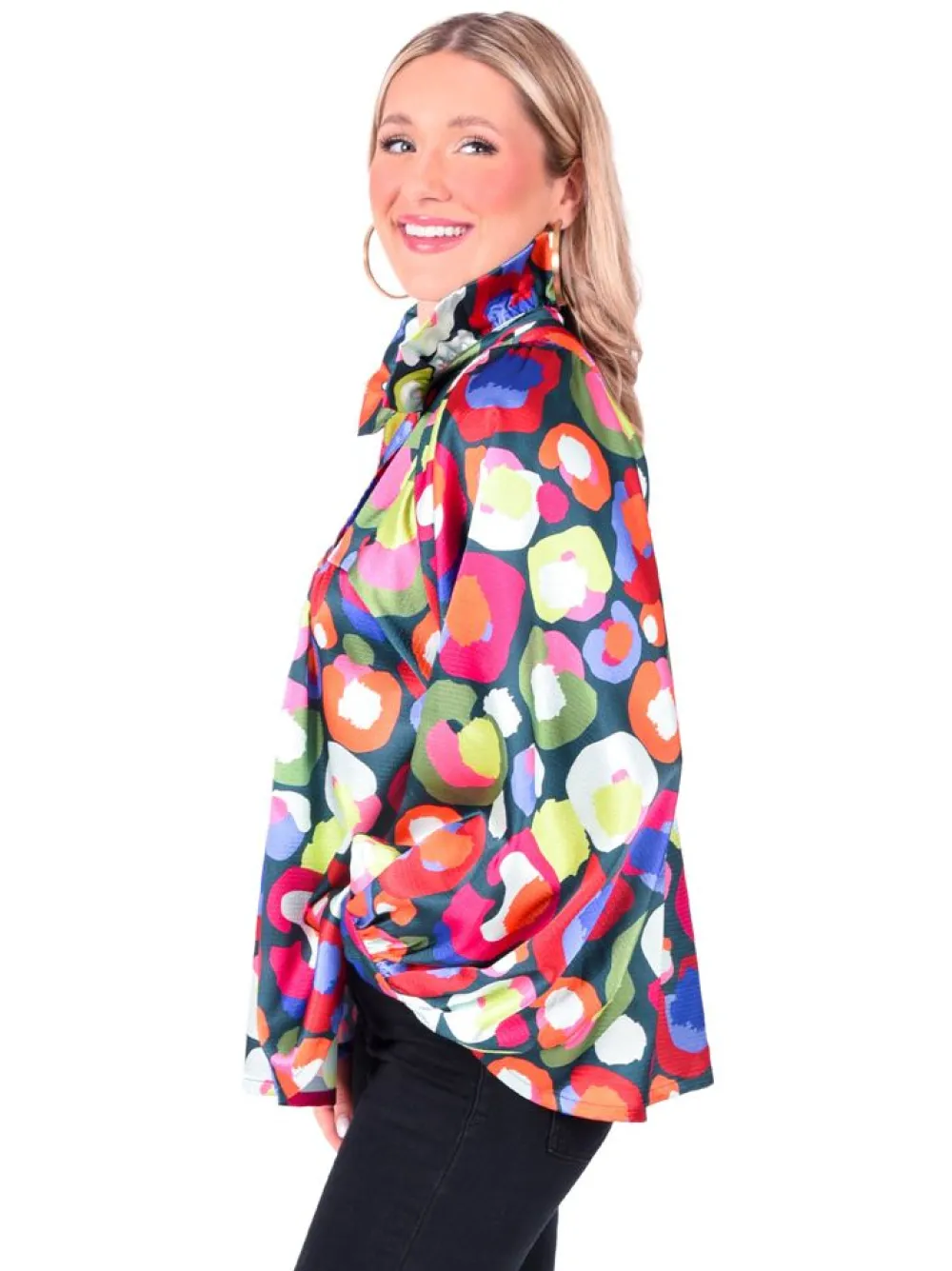 Emily McCarthy Stella Top - Winter Pop Cheetah