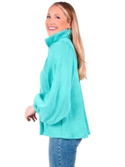 Emily McCarthy Stella Top Crinkle Meadowbrook