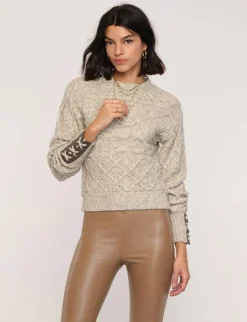 Heartloom Ethan Sweater In Oat
