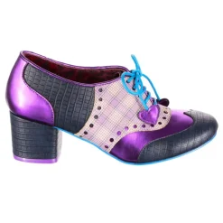 Irregular Choice Clara Bow Navy Purple