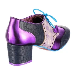 Irregular Choice Clara Bow Navy Purple