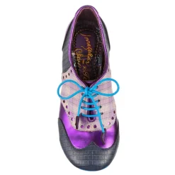 Irregular Choice Clara Bow Navy Purple