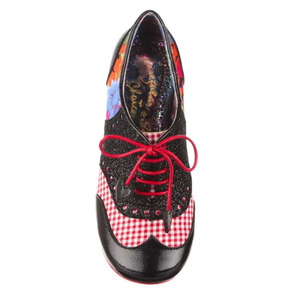 Irregular Choice Clara Bow Black Floral
