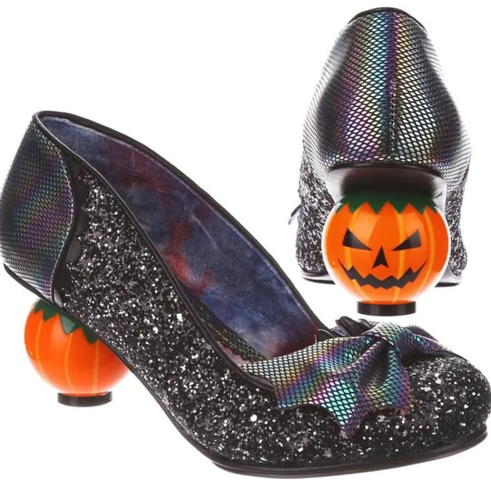 Irregular Choice Pumpkin Patch Black