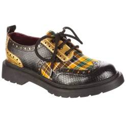Irregular Choice Smart N Spiffy Gold
