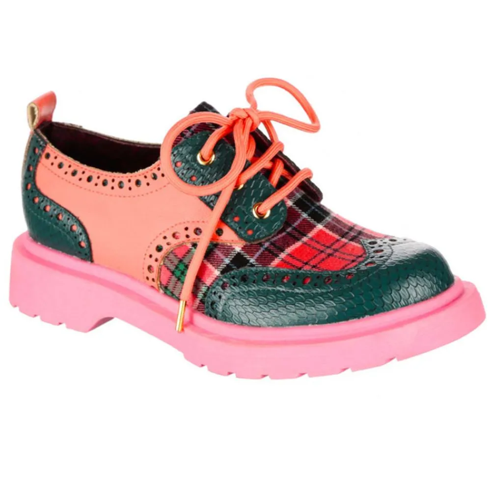 Irregular Choice Smart N Spiffy Pink