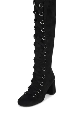 Jeffrey Campbell Aluma Black Suede