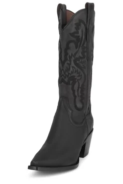 Jeffrey Campbell Dagget Black Washed Western Boot