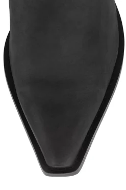 Jeffrey Campbell Dagget Black Washed Western Boot