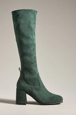 Jeffrey Campbell Hotlava-K2 Dark Green Suede