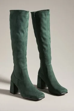 Jeffrey Campbell Hotlava-K2 Dark Green Suede