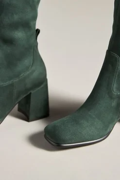 Jeffrey Campbell Hotlava-K2 Dark Green Suede