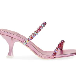 Jeffrey Campbell Mrs Big 2 Pink Inidescent Combo