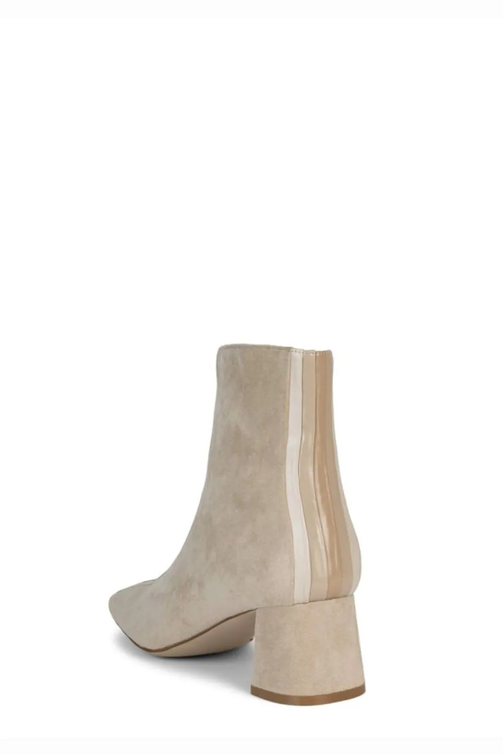Jeffrey Campbell Peace-Out Beige Suede Combo