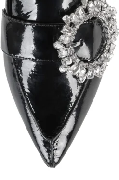 Jeffrey Campbell Viona Black Patent