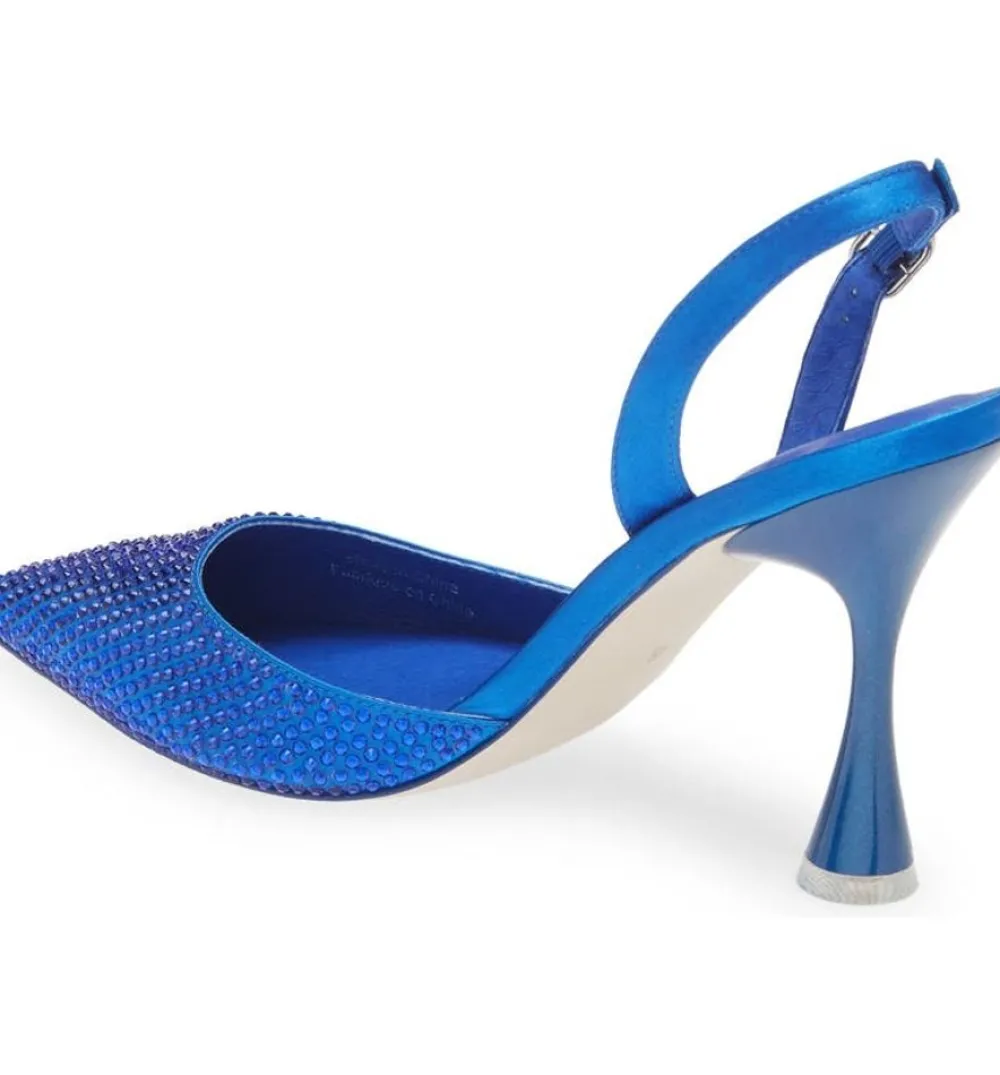 Jeffrey Campbell Zivote Bright Blue Heel