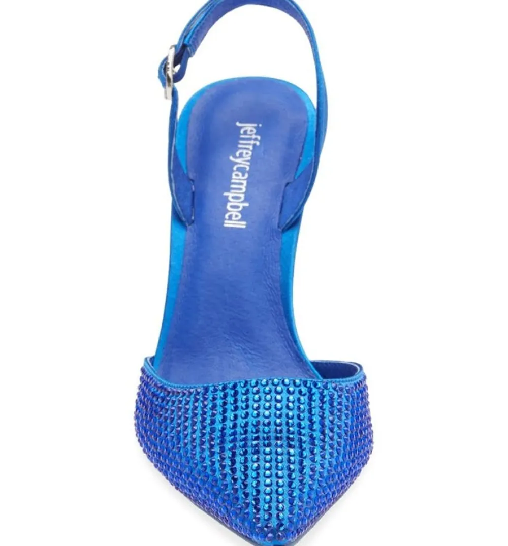 Jeffrey Campbell Zivote Bright Blue Heel