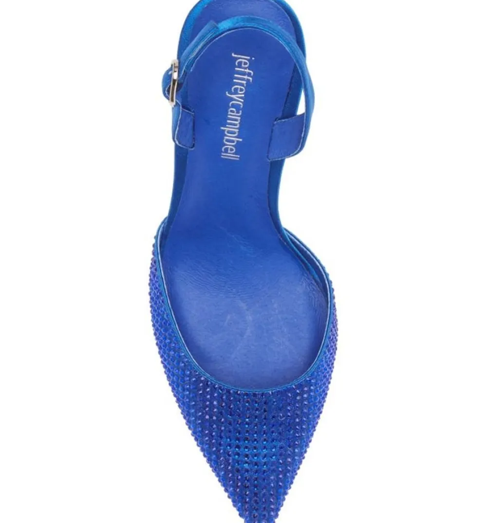 Jeffrey Campbell Zivote Bright Blue Heel
