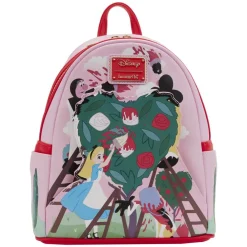 Loungefly Alice In Wonderland Painting The Roses Red Mini Backpack