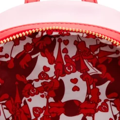 Loungefly Alice In Wonderland Painting The Roses Red Mini Backpack
