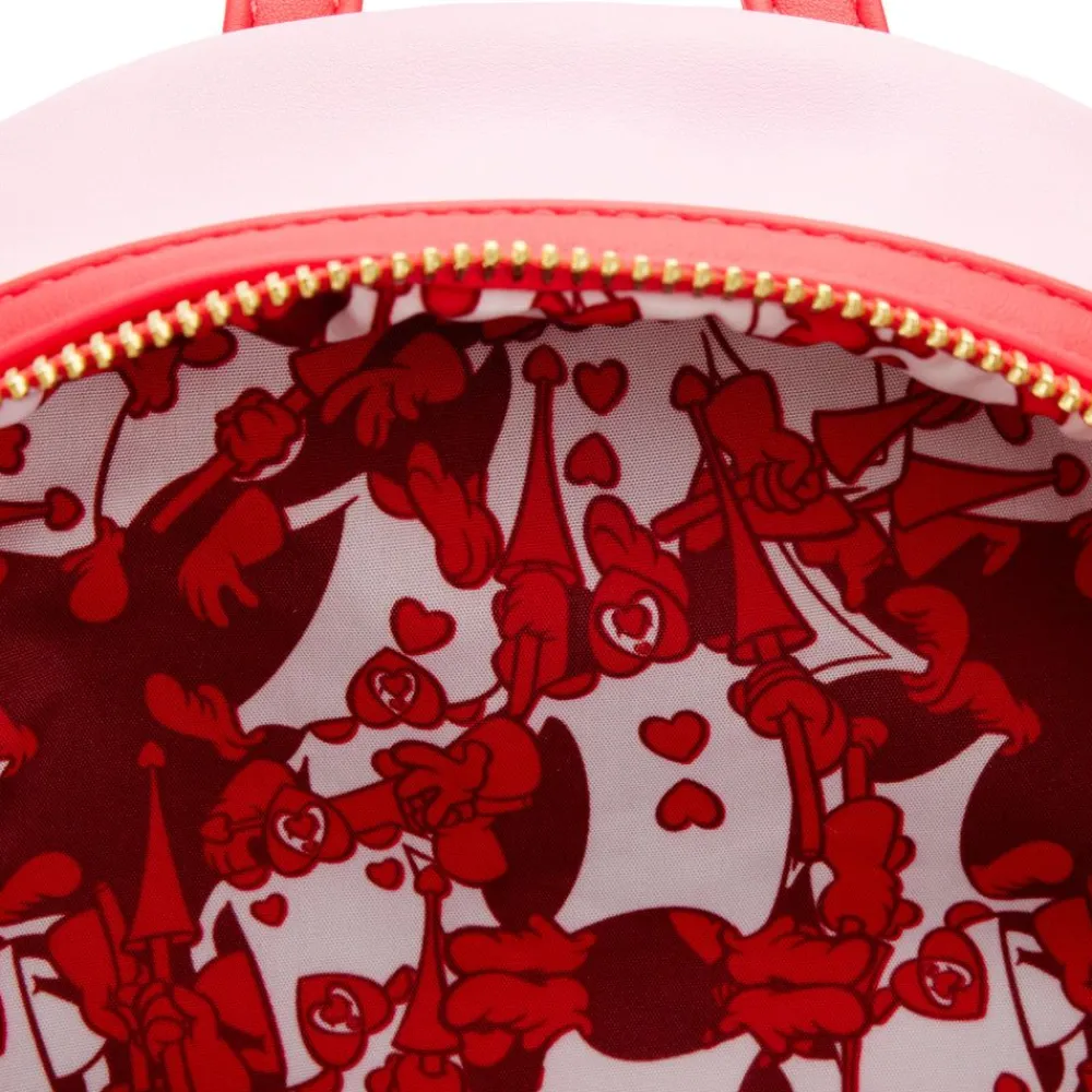 Loungefly Alice In Wonderland Painting The Roses Red Mini Backpack