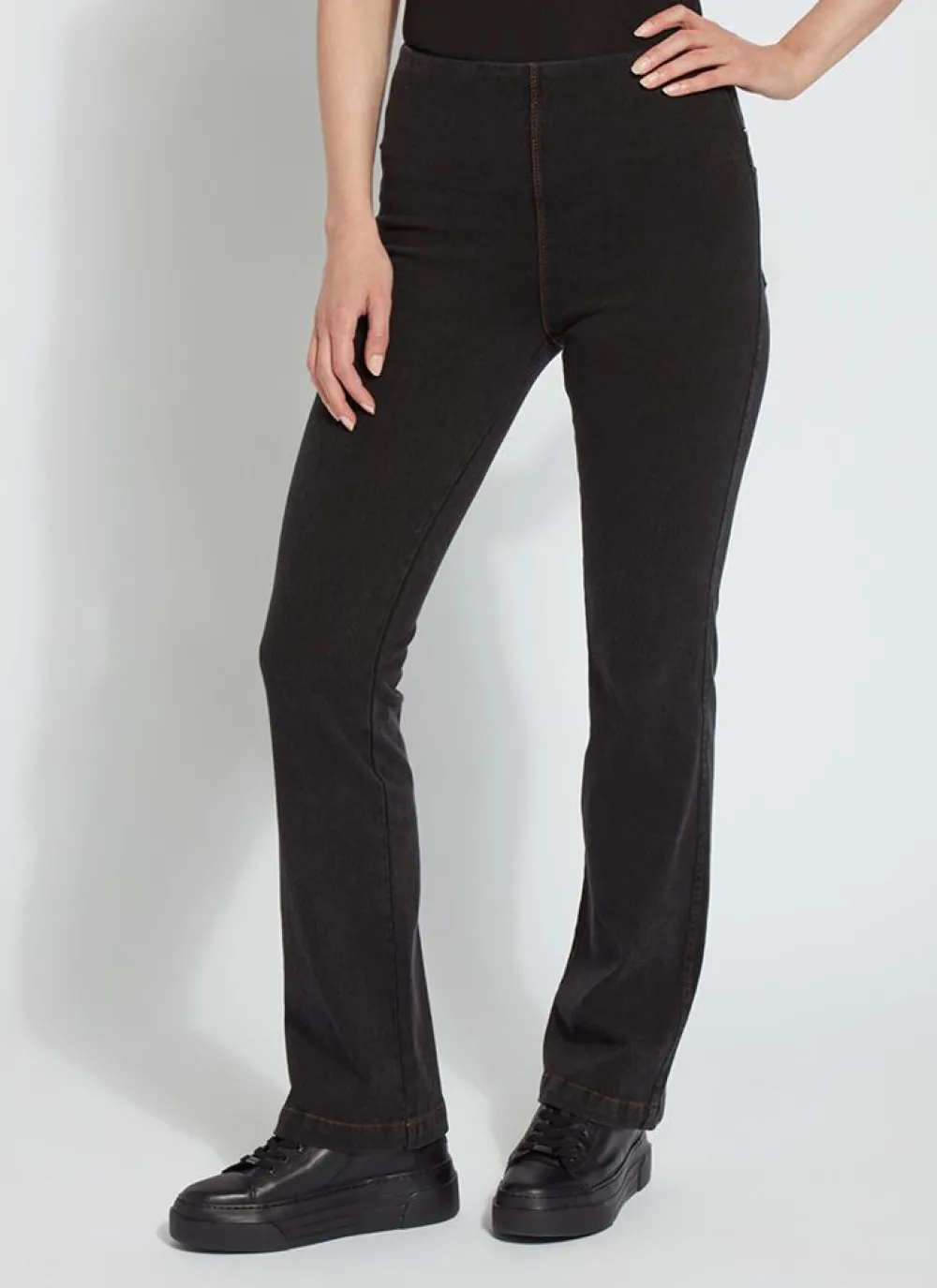 Lysse Baby Bootcut Denim Midtown Black