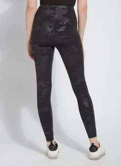 Lysse Black Camo Matilda Foil Legging