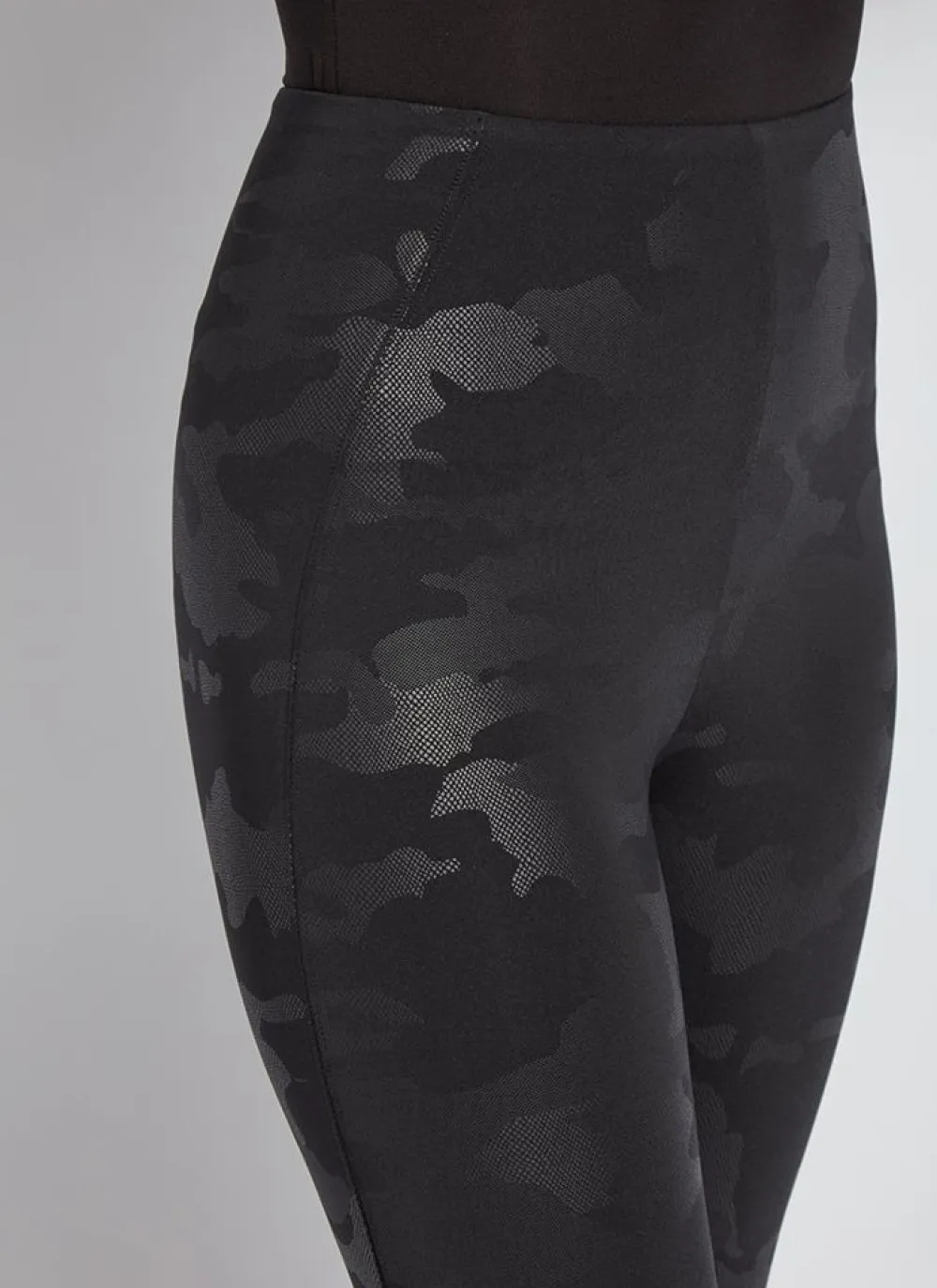 Lysse Black Camo Matilda Foil Legging
