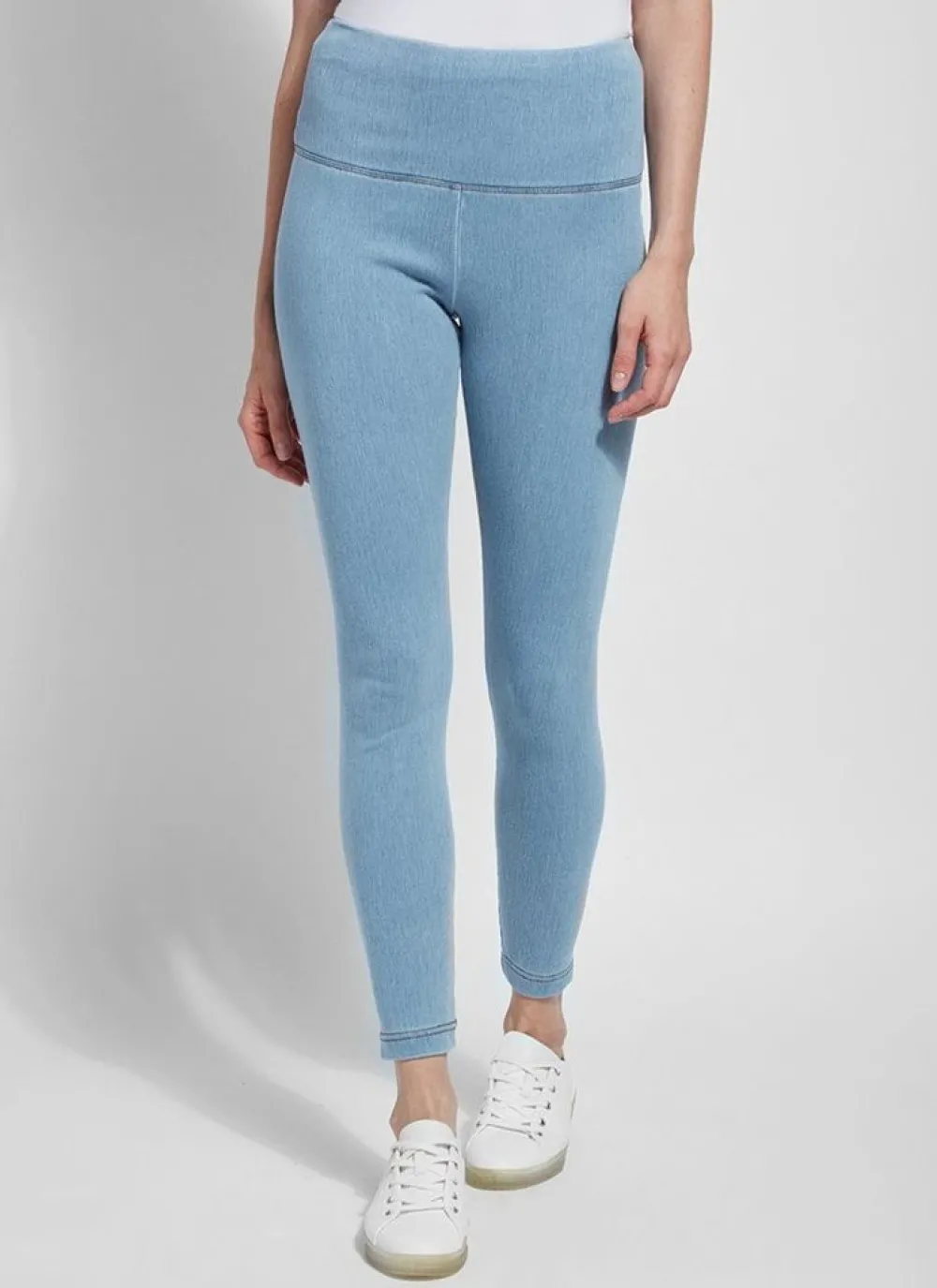 Lysse Denim Legging Bleached Blue