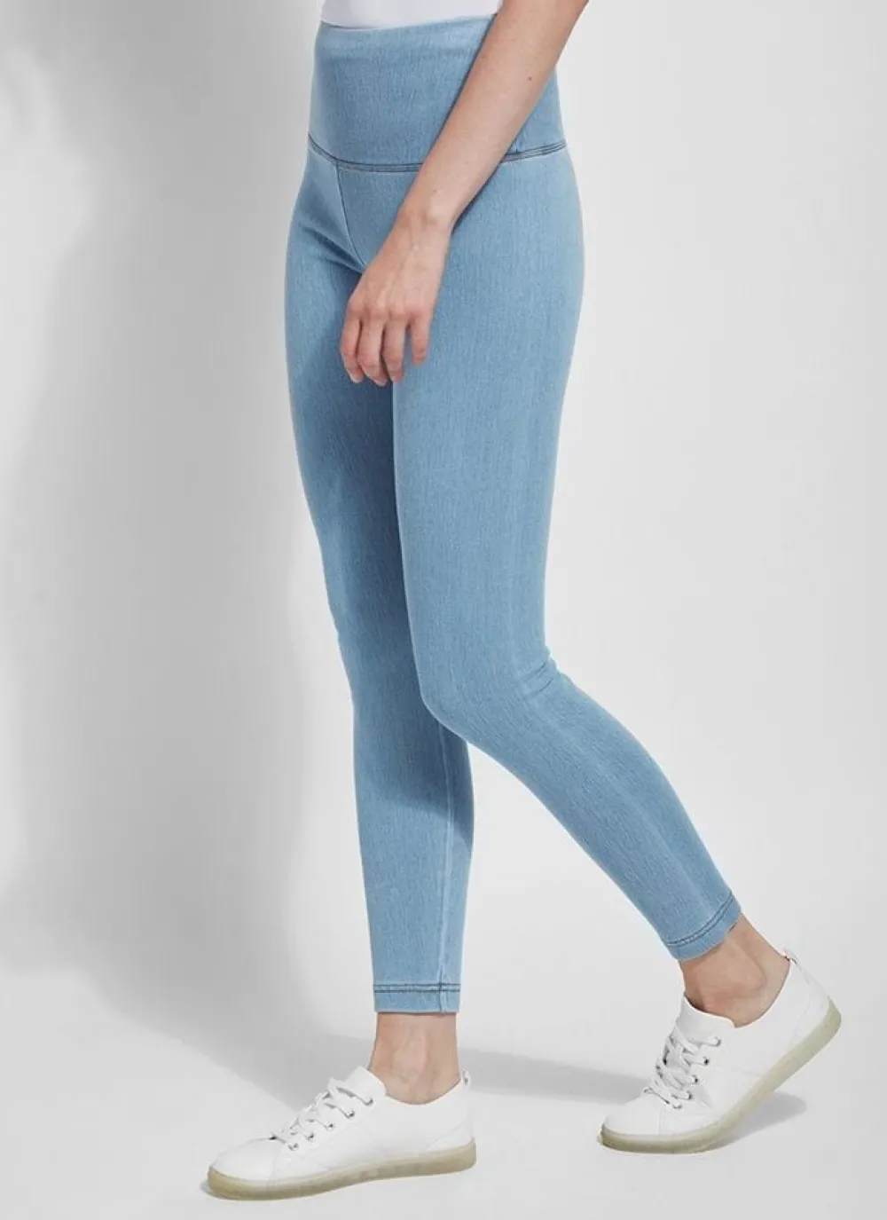 Lysse Denim Legging Bleached Blue