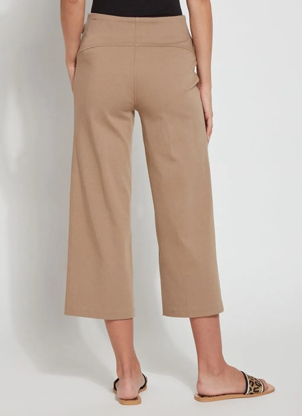 Lysse Paige Wide Leg Pant Pecan
