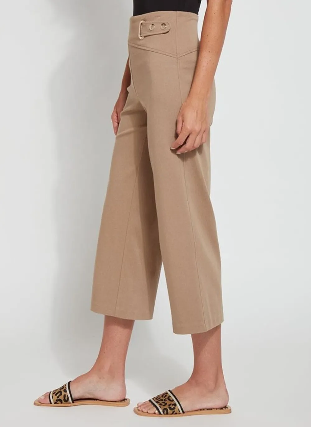 Lysse Paige Wide Leg Pant Pecan