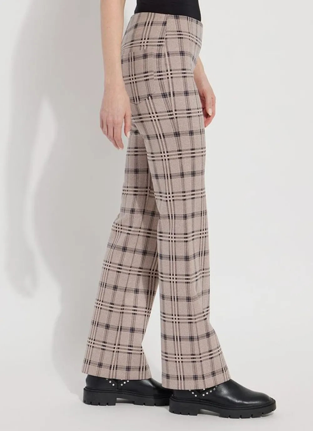 Lysse Plaid Baby Bootcut