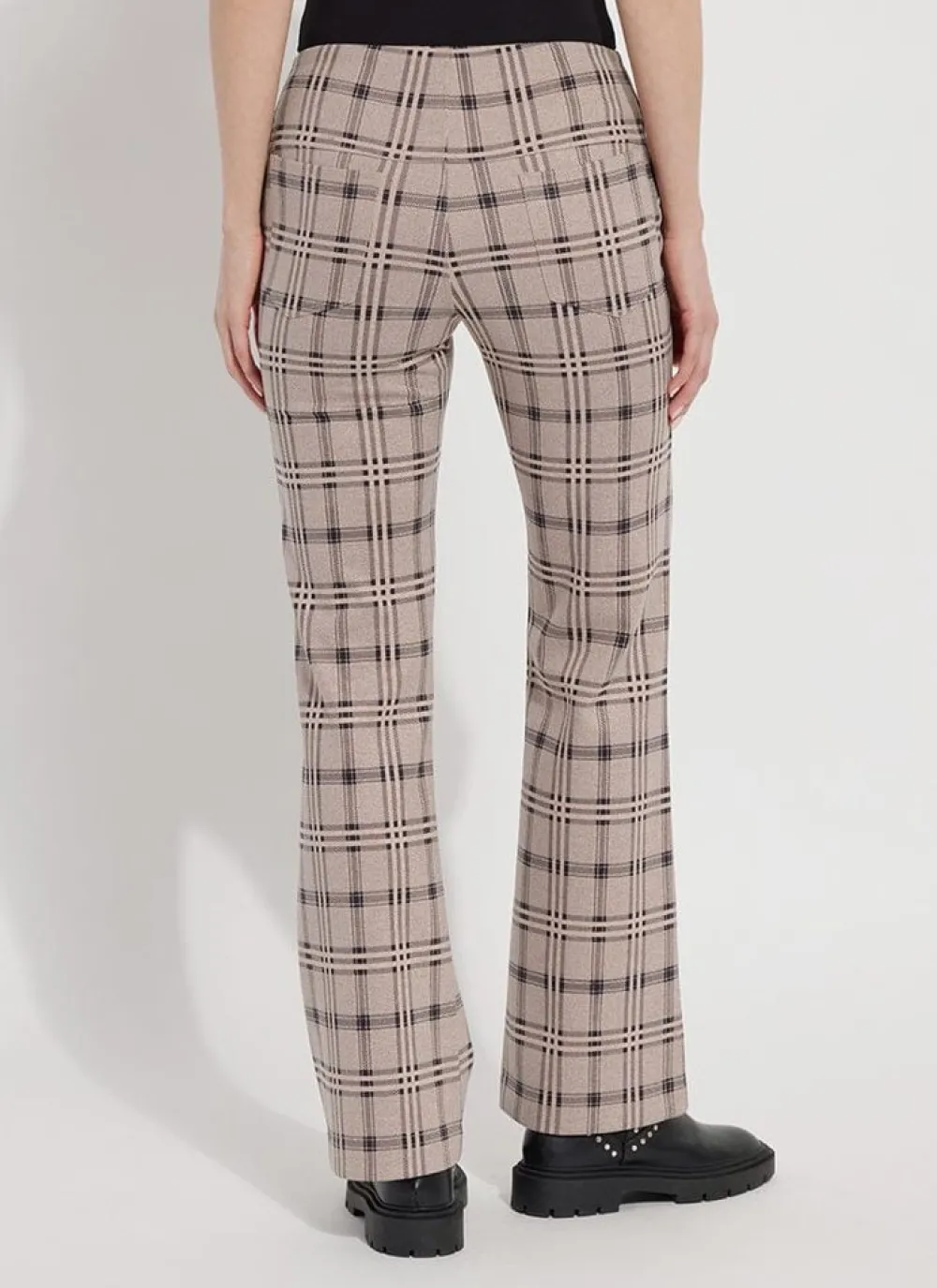 Lysse Plaid Baby Bootcut
