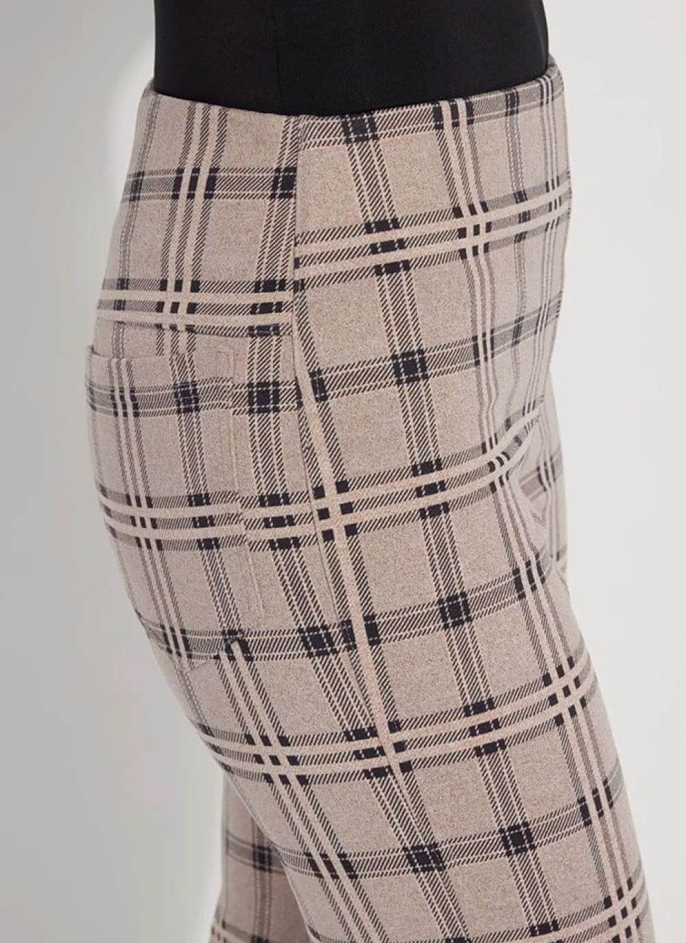 Lysse Plaid Baby Bootcut