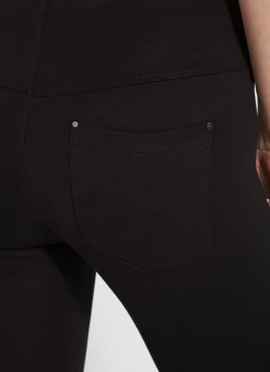 Lysse Ponte Toothpick Black Legging