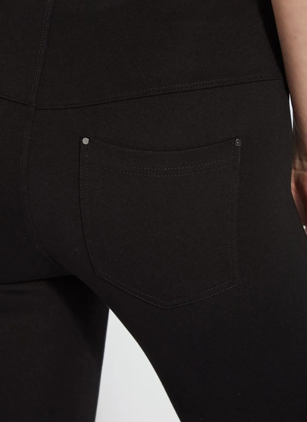 Lysse Ponte Toothpick Black Legging