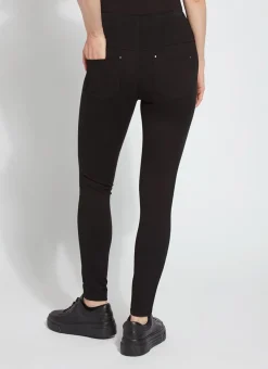 Lysse Ponte Toothpick Black Legging