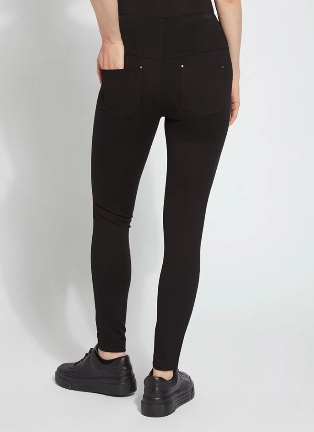 Lysse Ponte Toothpick Black Legging
