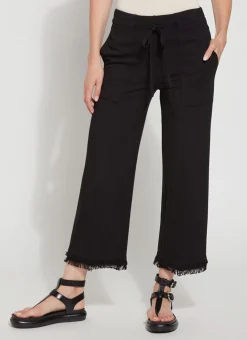 Lysse Sedona Fringe Crop Black