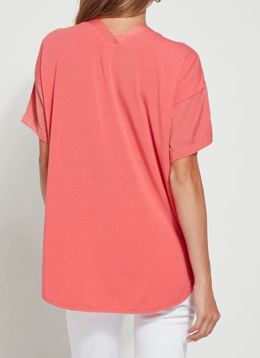 Lysse Stevie Top Coral Touch
