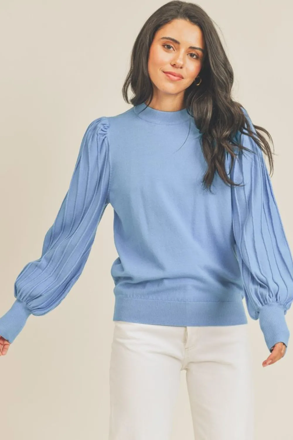 &Merci &Merci James Stripe Texturepullover