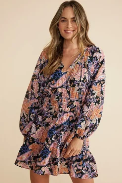 MINKPINK Celestia Tiered Mini Dress