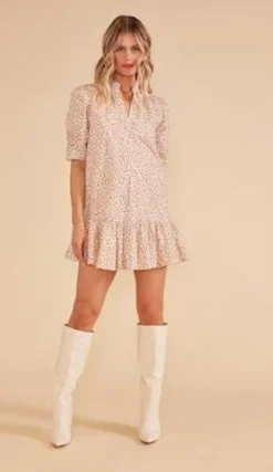 MINKPINK Freya Belted Mini Dress