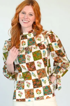 Olivia James the Label Emma Top Patchwork