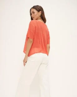 Project Social T Dani Mesh Tee Summer Cherry