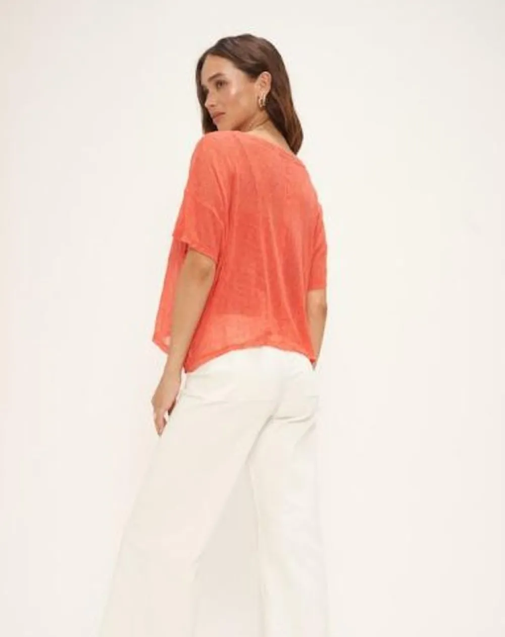 Project Social T Dani Mesh Tee Summer Cherry