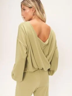 Project Social T Faye Twist Back Sweatshirt