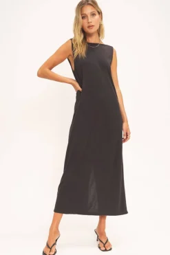 Project Social T Gigi Vintage Wash Seamed Dress