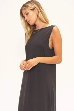 Project Social T Gigi Vintage Wash Seamed Dress